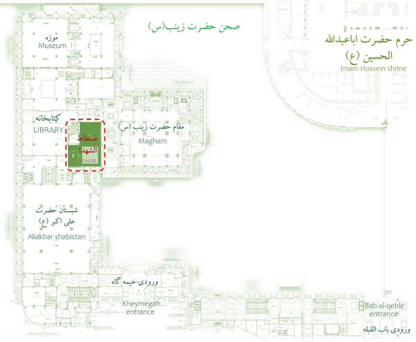 پیشرفت ۷۵ درصدی ساخت صحن حضرت زینب(س) در کربلا + فیلم