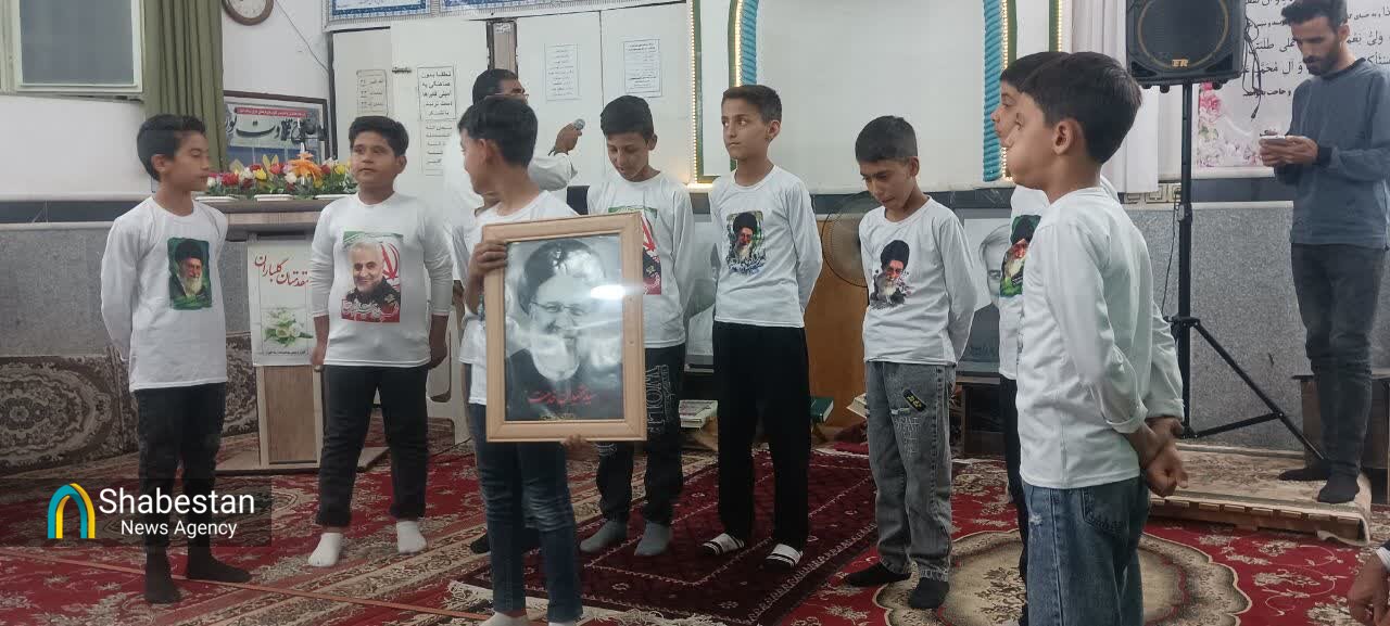 فرباد عدالتخواهی بچههای مسجدی روستای قوژد برای کودکان غزه