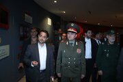بازدید وزیر دفاع تاجیکستان از موزه ملی انقلاب اسلامی و دفاع مقدس
