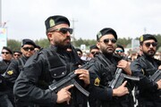 نمایش اقتدار نیروهای ارتش در بیرجند