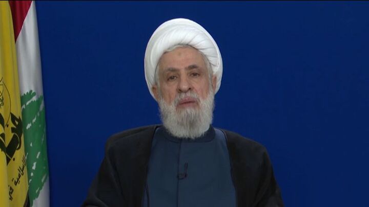 شیخ نعیم قاسم: مقاومت کنار دولت و ملت لبنان در مبارزه با اشغالگری می‌ماند