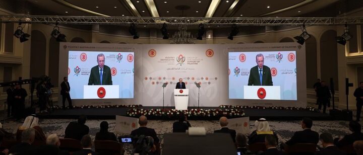 برگزاری نشست گروه پارلمانی حامی فلسطین/ اردوغان: دفاع از آرمان فلسطین، دفاع از صلح و عدالت است