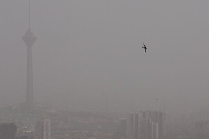 هوای تهران در وضعیت نارنجی قرار گرفت