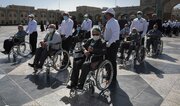 تشرف ۵ هزار سالمند در قالب طرح «معین‌الضعفا» به حرم مطهر رضوی