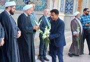 تشرف حجت‌الاسلام ملانوری به آستان نورانی حضرت شاهچراغ(ع)