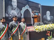 پیکر پدر فناوری هسته‌ای ایران در همدان تشییع شد