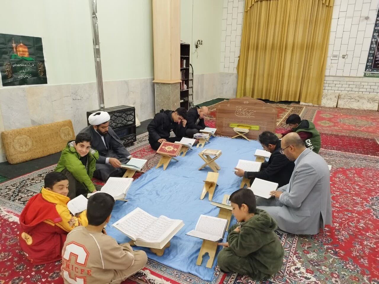 مسجدی که با حضور جوانان رونق گرفت