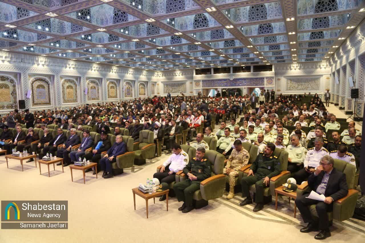 آیین شکرانه خدمت و تجلیل از خدمتگزاران زائران رضوی