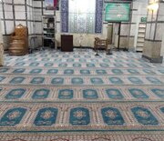 توزیع ۱۵۰۰ متر فرش دستباف در نمازخانه مدارس کم‌برخوردار ایلام