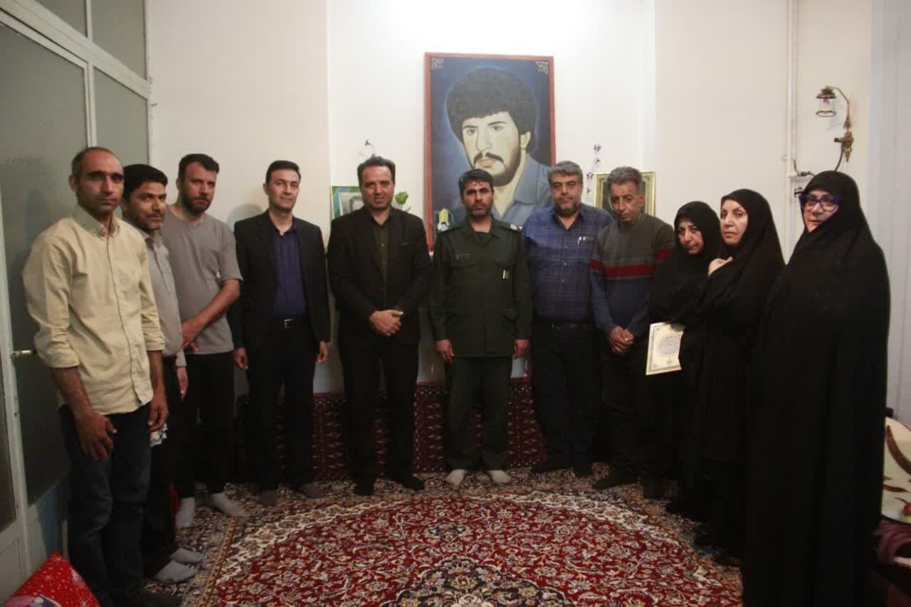 کاشان، یاد و نام شهید ورزشکار را گرامی داشت