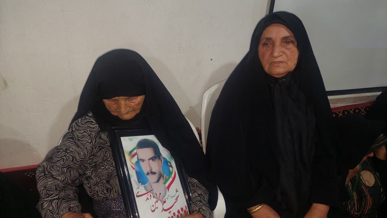 وداع مسجدیهای بهشهر با شهید شناسایی شده دفاع مقدس