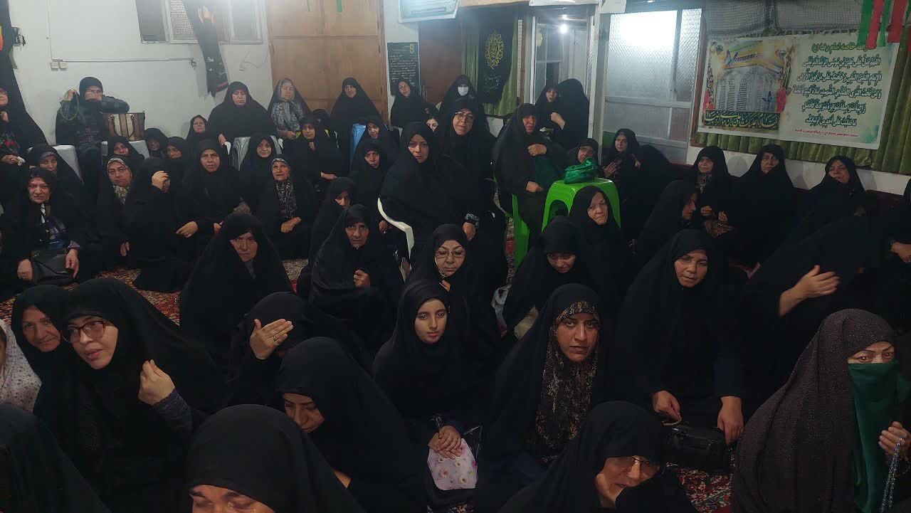 وداع مسجدی‌های بهشهر با شهید شناسایی شده دفاع مقدس