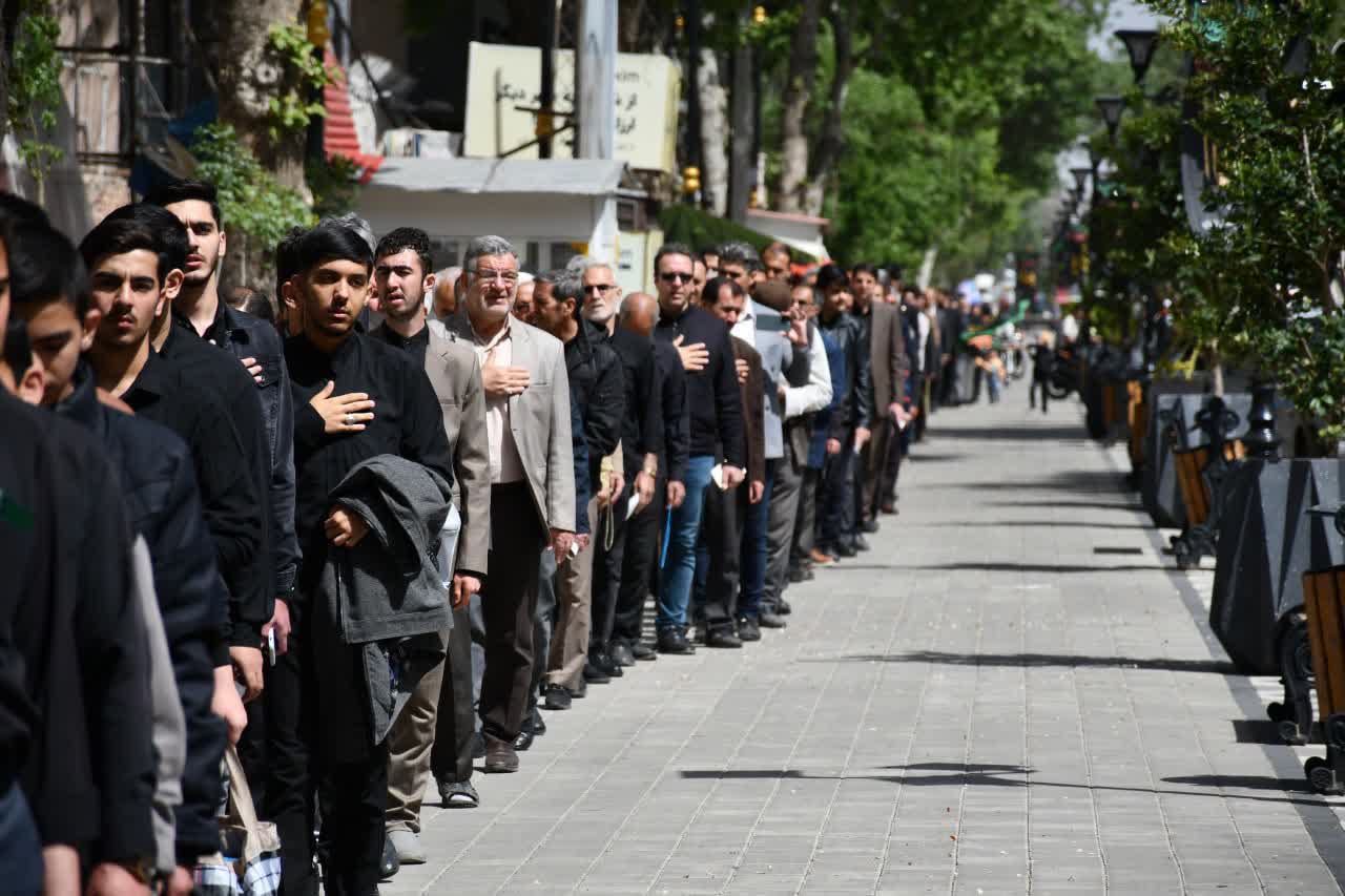 مردم خوی در سوگ شهادت امام جعفر صادق (ع)