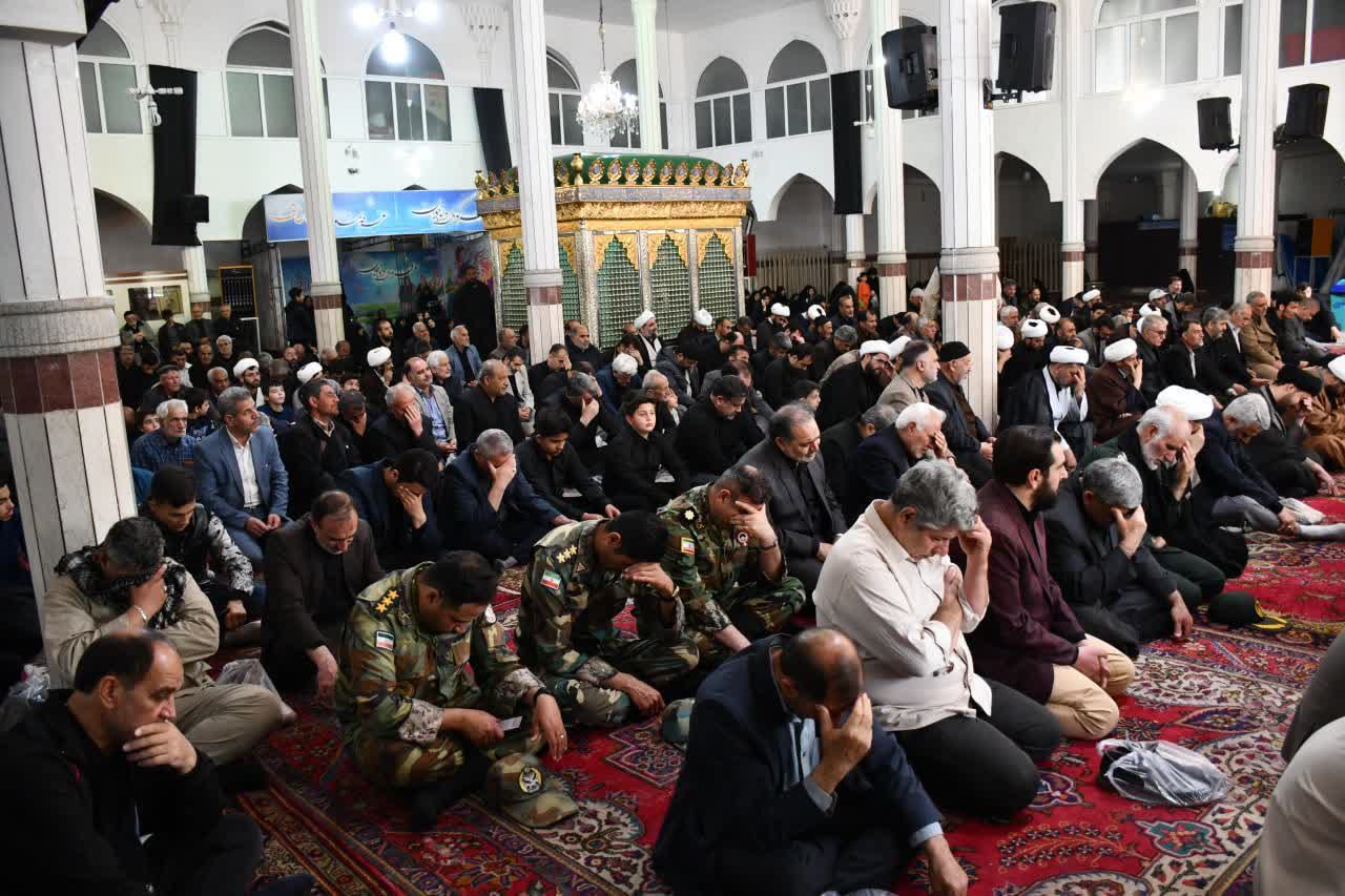 مردم خوی در سوگ شهادت امام جعفر صادق (ع)