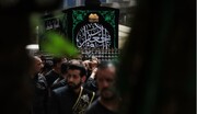 تشییع نمادین پیکر امام صادق(ع) در کاظمین بغداد