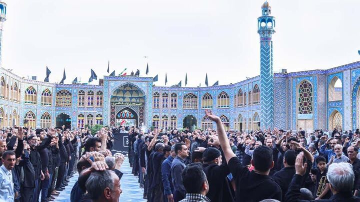 آران و بیدگل در سوگ صادق آل محمد(ص)؛ نوای ماتم در شهر و دل‌ها پیچید