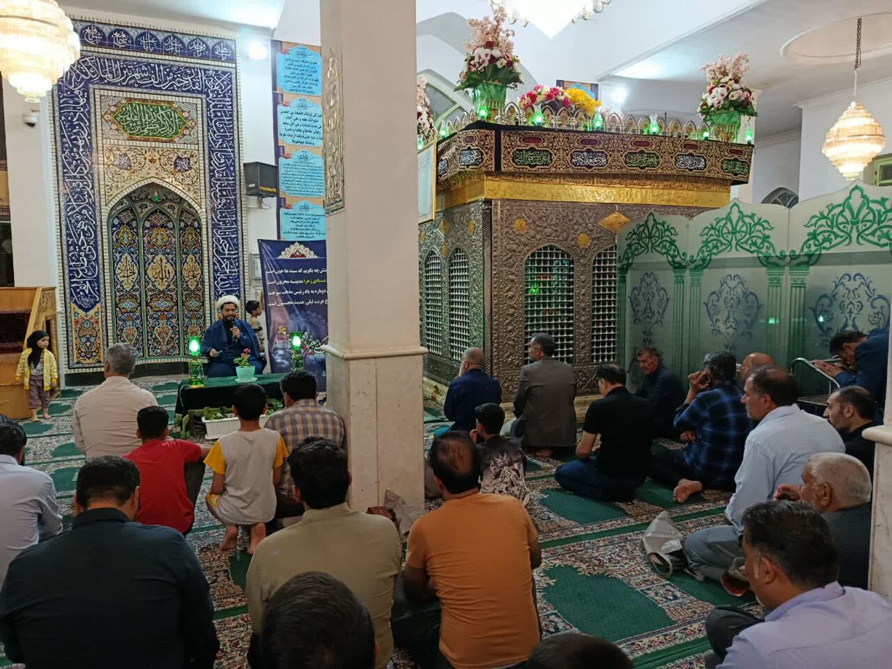 «سوگواره پیشوای صادق» در آستان امامزاده علوی(ع)