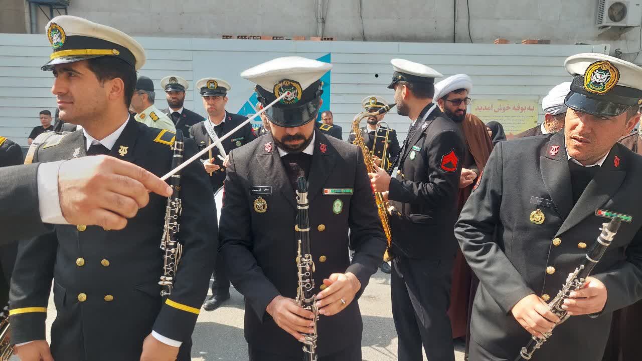 تشییع قدرشناسانه بهشهری ها با شهید تازه تفحص شده دفاع مقدس