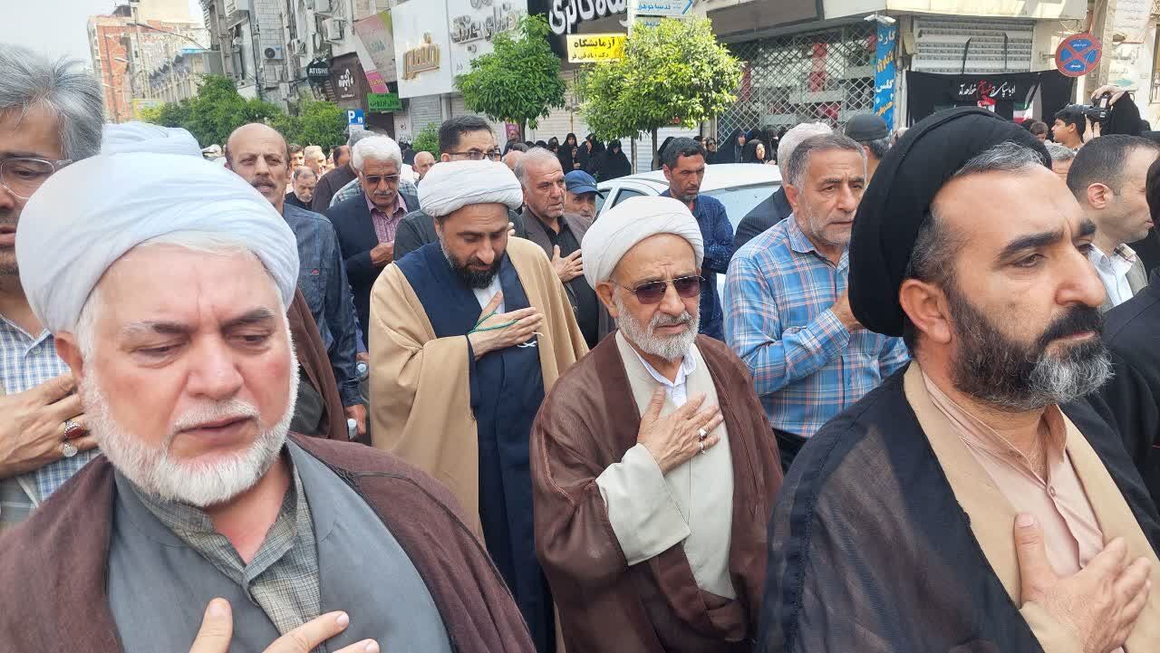 تشییع قدرشناسانه بهشهری ها با شهید تازه تفحص شده دفاع مقدس