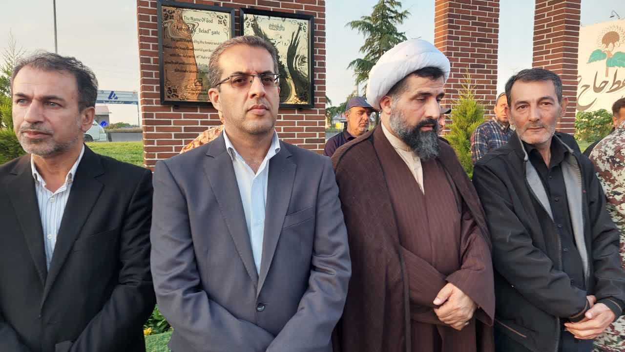 قهرمان آرام‌گرفت/ مردم برای شهیدشان سنگ تمام گذاشتند