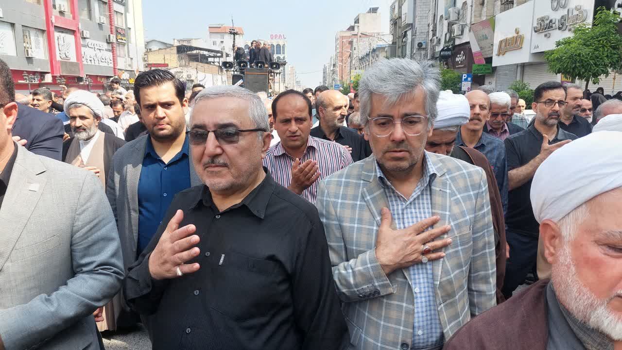 قهرمان آرامگرفت/ مردم برای شهیدشان سنگ تمام گذاشتند