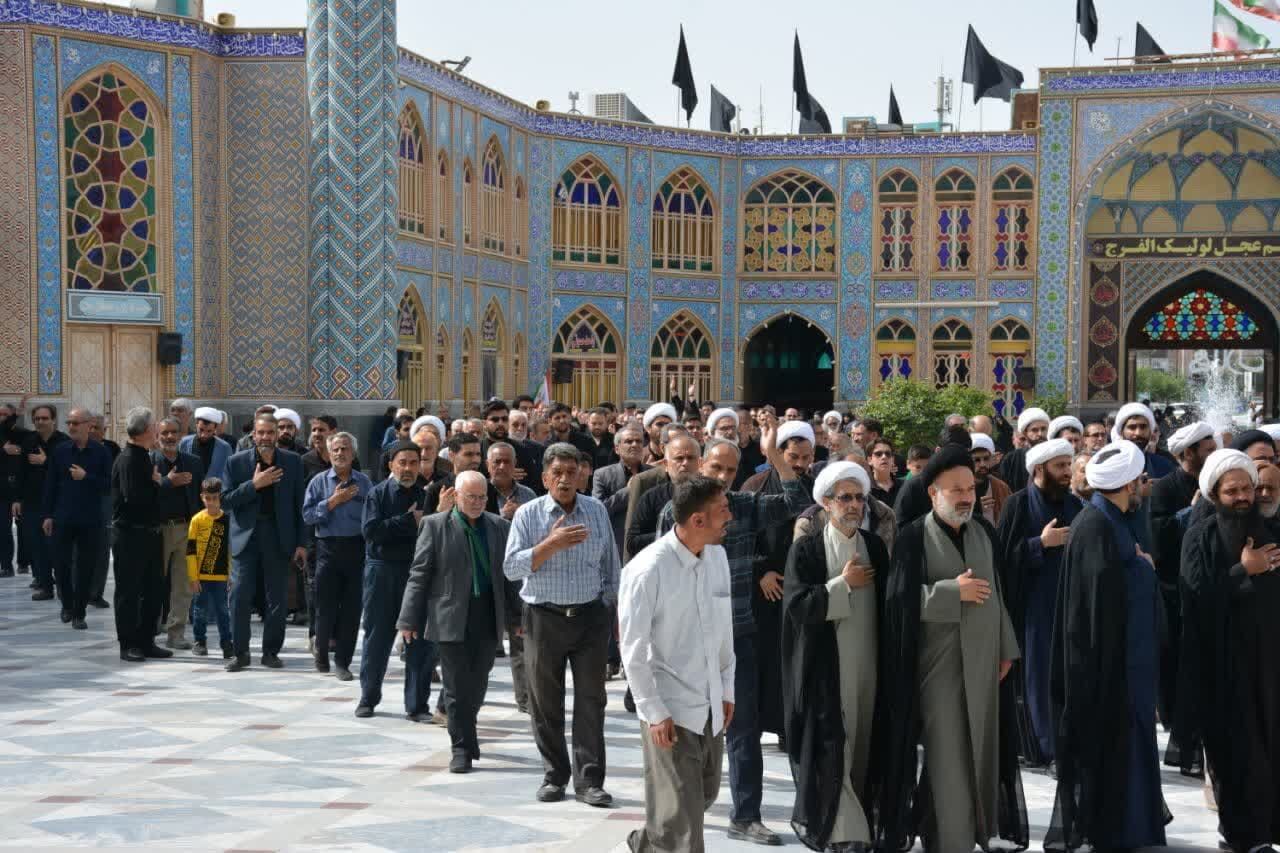 آران و بیدگل در سوگ صادق آل محمد(ع)؛ نوای ماتم در شهر و دلها پیچید