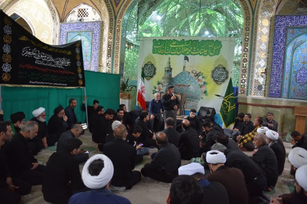 آران و بیدگل در سوگ صادق آل محمد(ع)؛ نوای ماتم در شهر و دلها پیچید