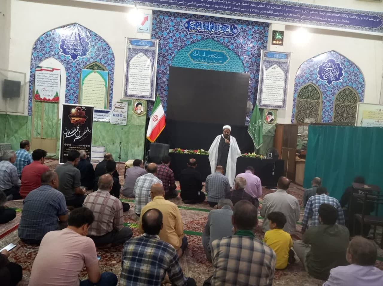 آران و بیدگل در سوگ صادق آل محمد(ع)؛ نوای ماتم در شهر و دلها پیچید