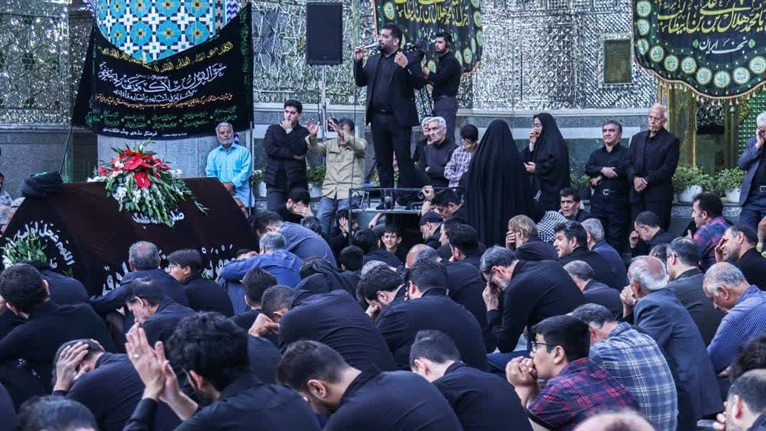 آران و بیدگل در سوگ صادق آل محمد(ع)؛ نوای ماتم در شهر و دلها پیچید