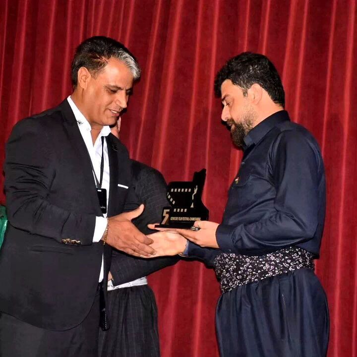 فیلم‌ساز ایلامی در جشنواره بین‌المللی چم‌چمال عراق خوش درخشید