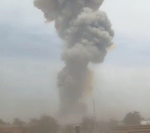 انفجار مهیب در  اسکله شهید رجایی بندرعباس