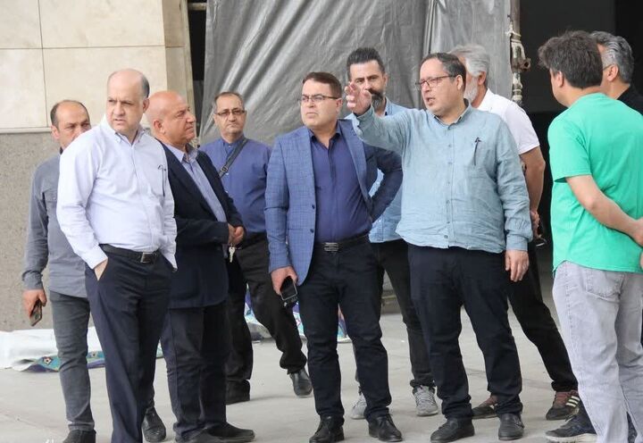 بازدید قائم‌مقام و مدیران نمایشگاه بین‌المللی کتاب از مصلی امام خمینی(ره)