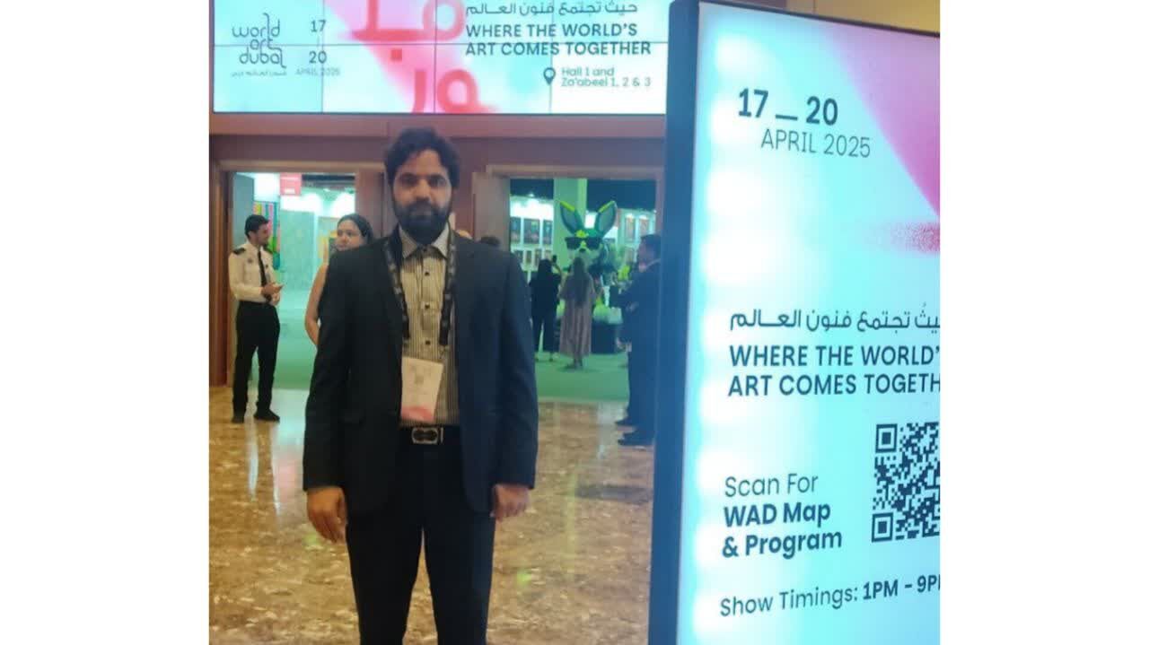 درخشش هنرمند خراسانی در&nbsp;رویداد جهانی هنر