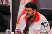 حال مصدومان حادثه بندر شهیدرجایی مساعد است/بالگردهای هلال احمر بر فراز آتش