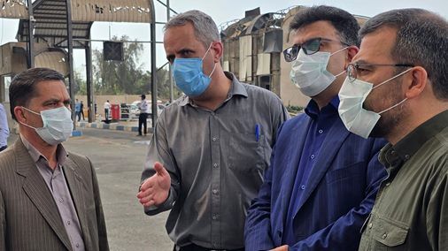 دریافت گزارشی از جزئیات امدادرسانی و مدیریت بحران در بندر شهیدرجایی