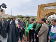 شمیم عطر حرم حضرت معصومه(س) در زنجان پیچید