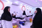 اهدای خون هنرمندان لرستانی به رگ‌های بندرعباس