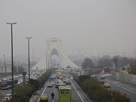هوای تهران آلوده شد