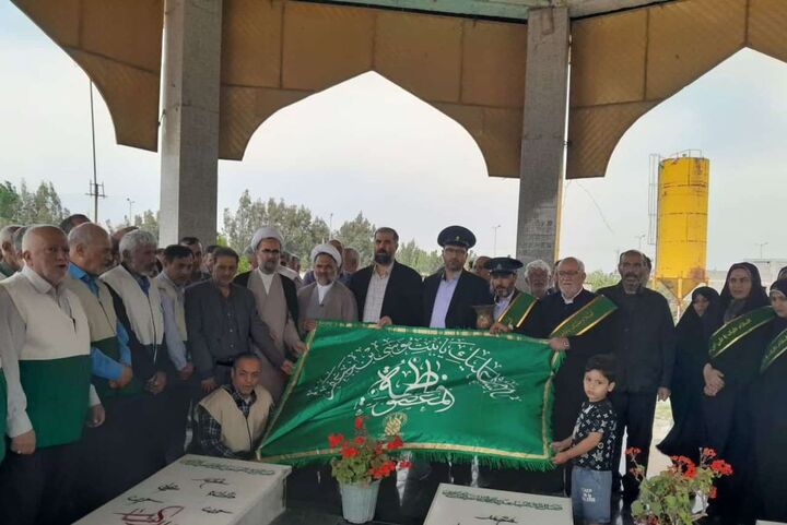 استقبال از کاروان سفیران کریمه اهل بیت (ع) در بندرگز
