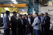 بازدید نماینده‌ولی فقیه در لرستان از مجتمع فولاد خرم‌آباد
