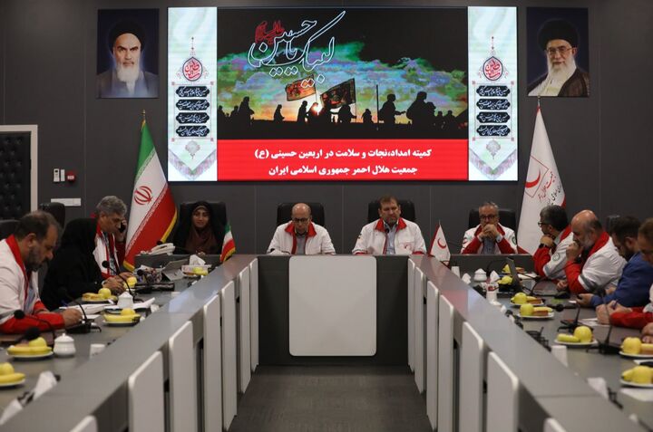 آمادگی هلال‌احمر برای اجرای عملیات بهداشتی و درمانی اربعین حسینی