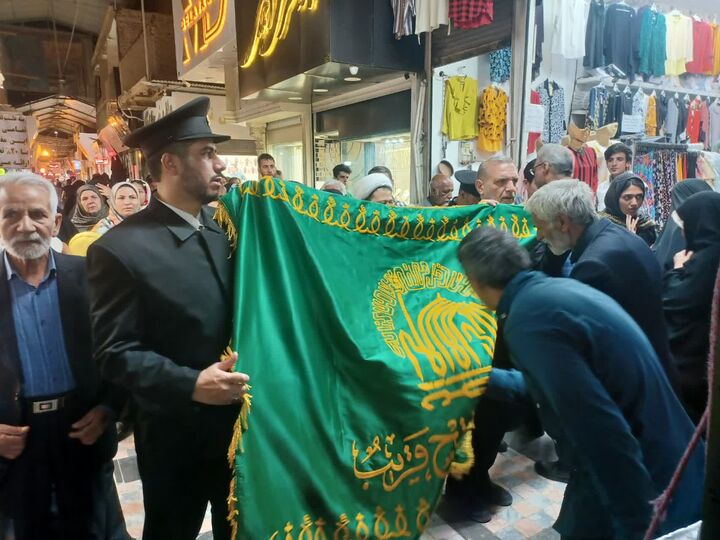 عطر بهشت در بازار بیرجند؛ وقتی امام رضا(ع) مهمان دل‌ها شد