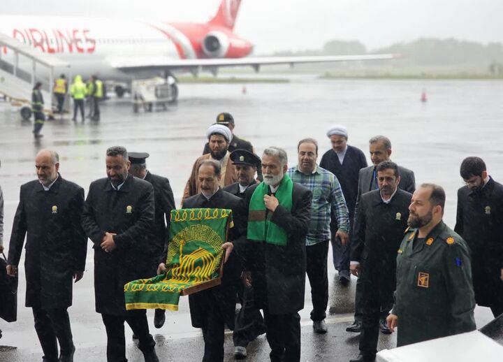 استقبال از کاروان زیر سایه خورشید در گیلان