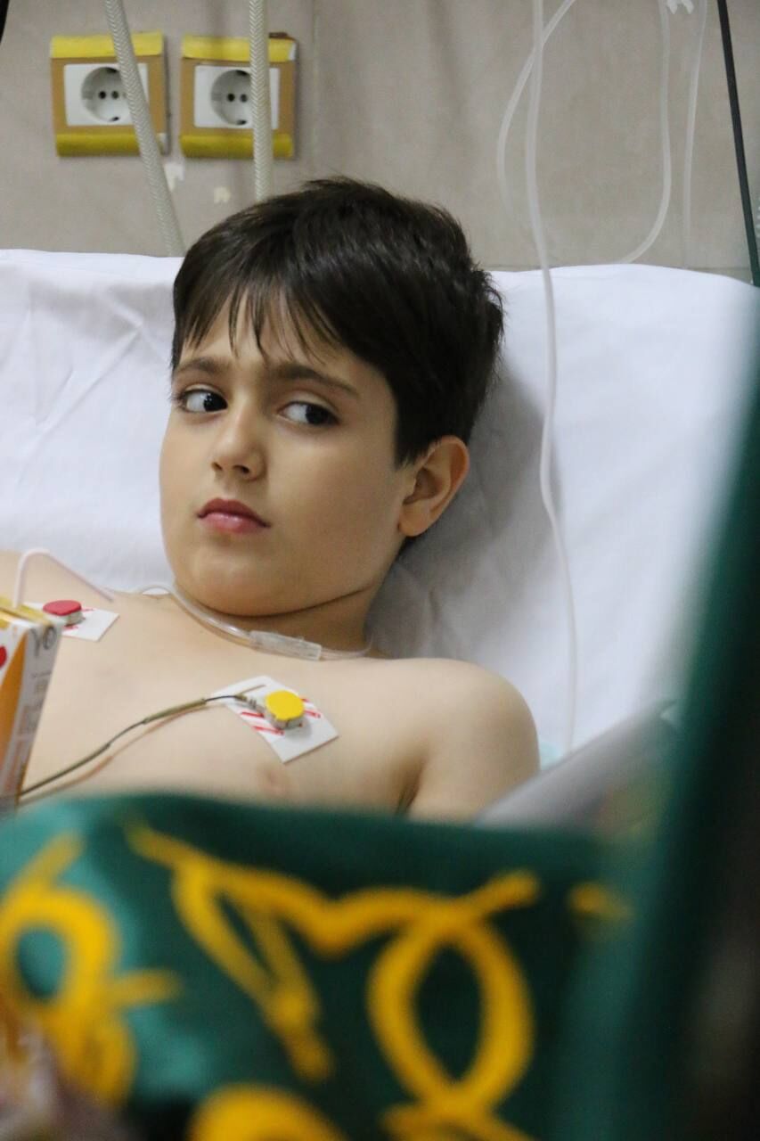 عیادت کاروان زیر سایه خورشید از کودکان بیمارستان شفیع زاده بابل