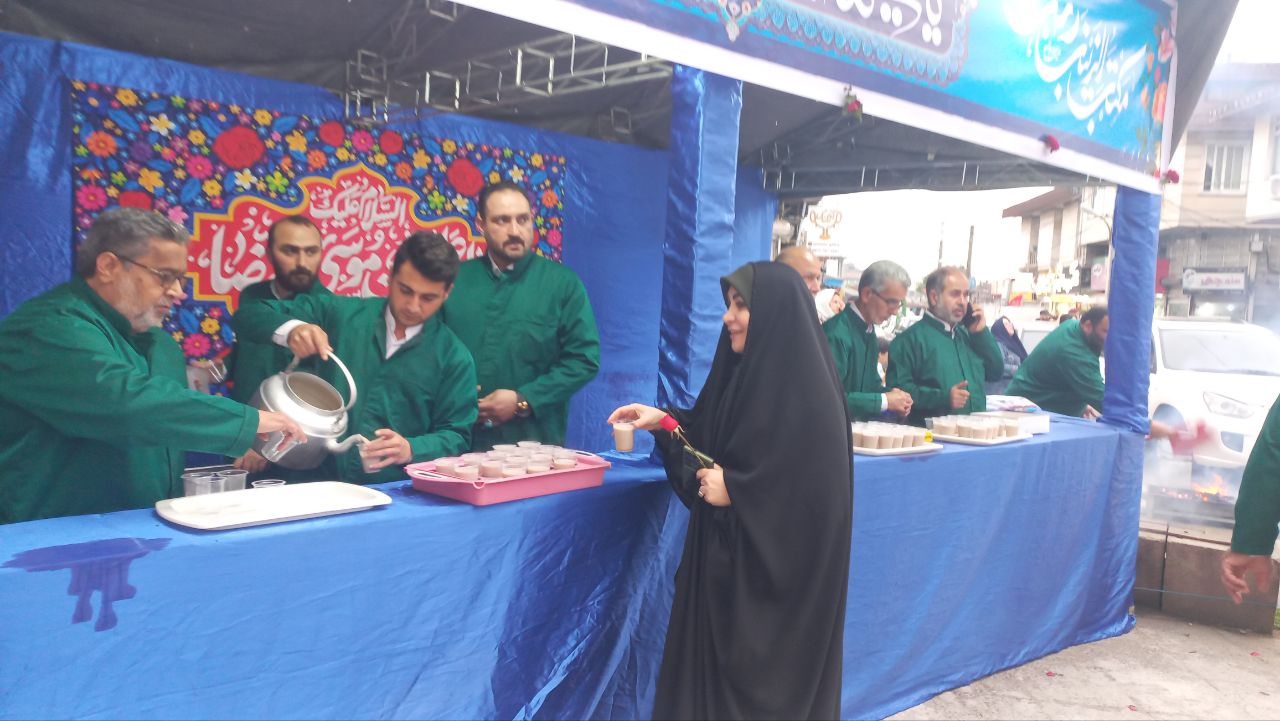 ذوق زیارت در چشمانی که برق میزد