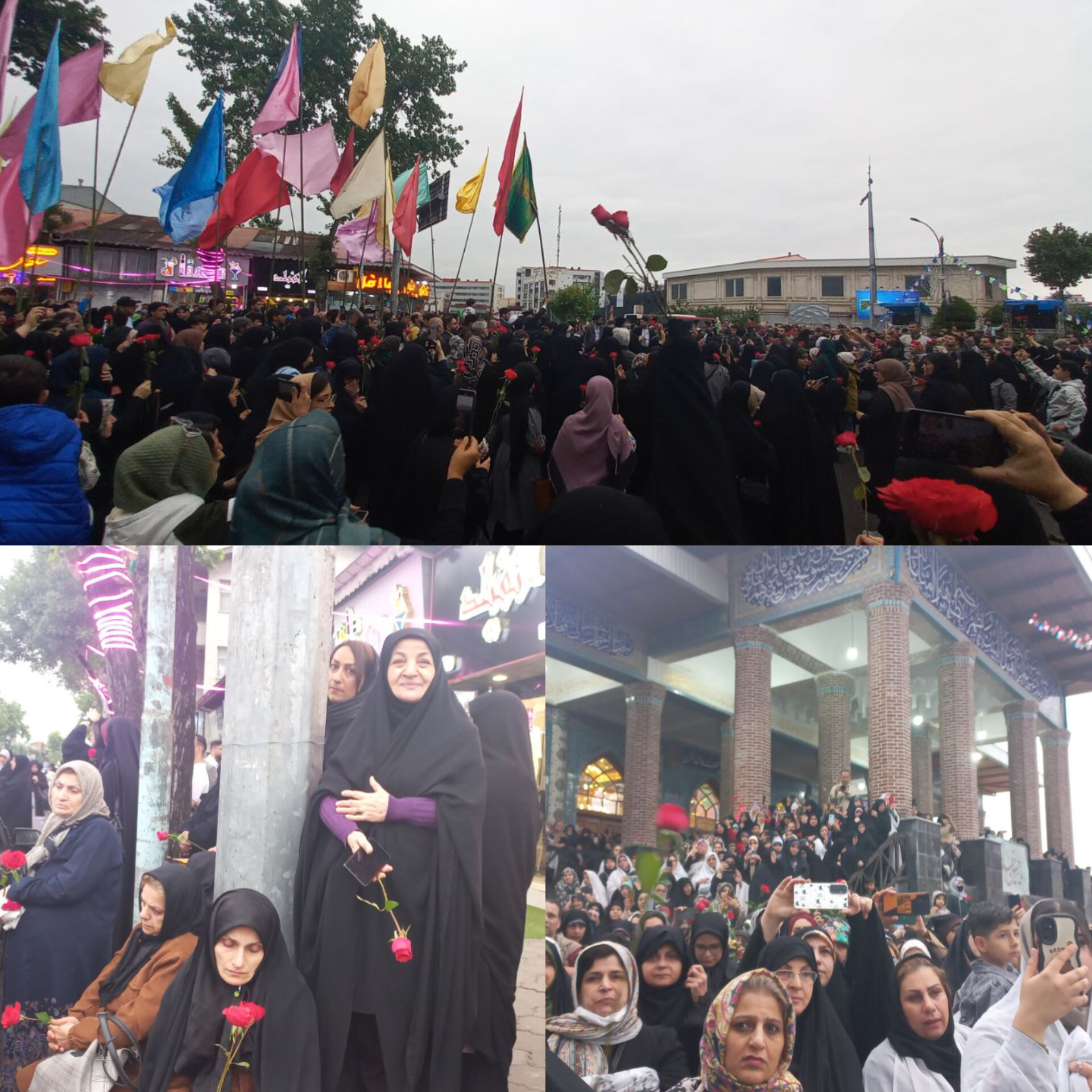 ذوق زیارت در چشمانی که برق میزد