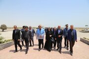وزیر کار وارد بندرعباس شد