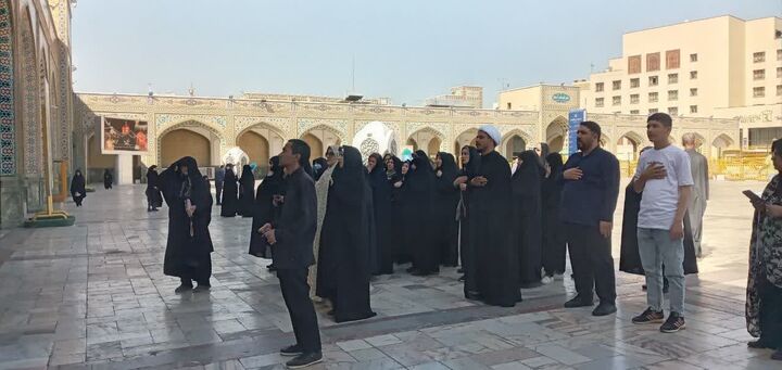 بانوان مسجدی محله کم برخوردار بجنورد عازم مشهد شدند