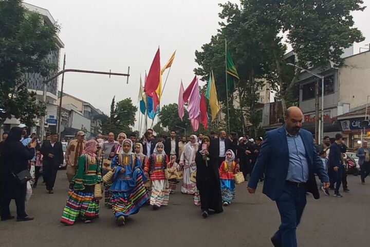 ذوق زیارت در چشمانی که برق میزد