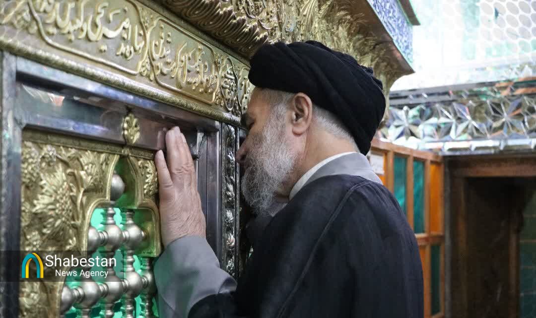 مراسم گرامیداشت دهه کرامت با حضور خادمان حرم حضرت معصومه در خرمآباد